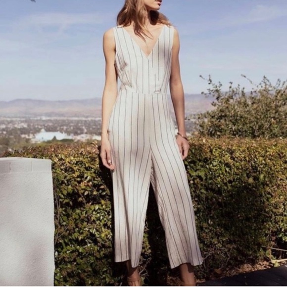 Gentle Fawn Linen Jumpsuit - Picture 1 of 4